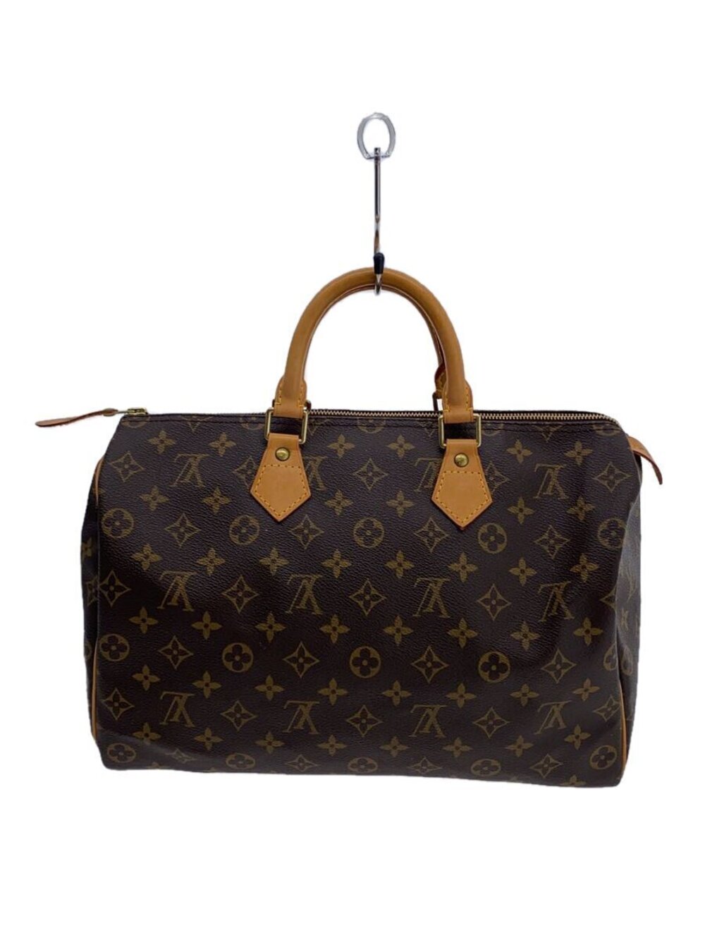 LOUIS VUITTON Speedy Canvas Brown